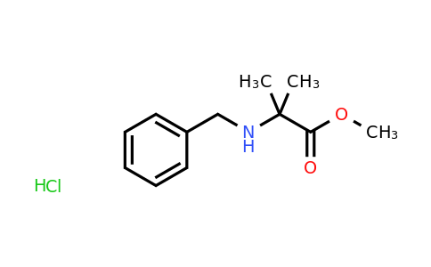 CAS 1803597-78-5 | Methyl 2-(benzylamino)-2-methylpropanoate hydrochloride