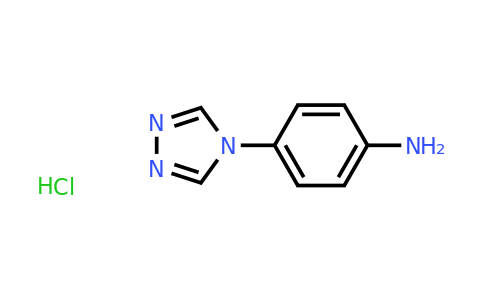 CAS 1803598-03-9 | 4-(4H-1,2,4-Triazol-4-yl)aniline hydrochloride