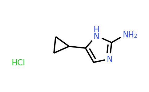 CAS 1803598-15-3 | 5-Cyclopropyl-1H-imidazol-2-amine hydrochloride