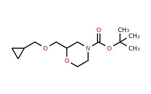 CAS 1803598-35-7 | tert-butyl 2-[(cyclopropylmethoxy)methyl]morpholine-4-carboxylate