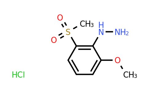 CAS 1803598-65-3 | (2-methanesulfonyl-6-methoxyphenyl)hydrazine hydrochloride