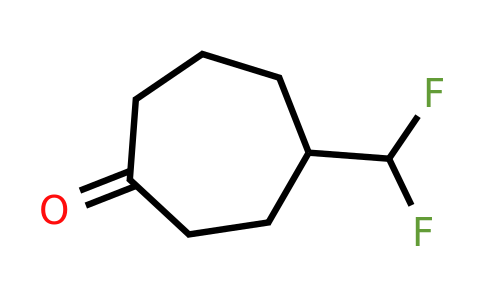 CAS 1803598-75-5 | 4-(difluoromethyl)cycloheptan-1-one