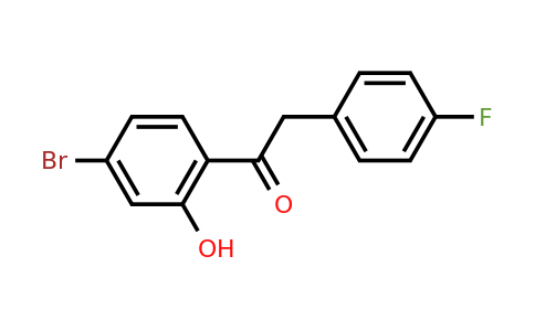 CAS 1803599-84-9 | 1-(4-bromo-2-hydroxyphenyl)-2-(4-fluorophenyl)ethan-1-one