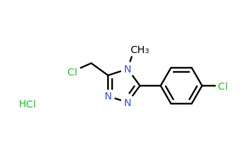CAS 1803600-48-7 | 3-(chloromethyl)-5-(4-chlorophenyl)-4-methyl-4H-1,2,4-triazole hydrochloride