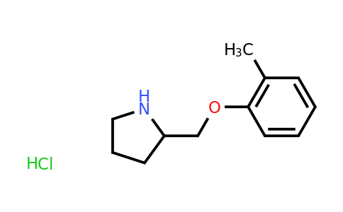 CAS 1803601-12-8 | 2-[(2-methylphenoxy)methyl]pyrrolidine hydrochloride