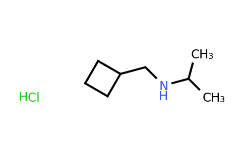 CAS 1803603-80-6 | (cyclobutylmethyl)(propan-2-yl)amine hydrochloride