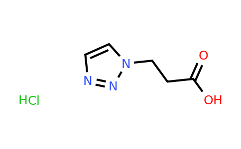 CAS 1803604-38-7 | 3-(1H-1,2,3-Triazol-1-yl)propanoic acid hydrochloride