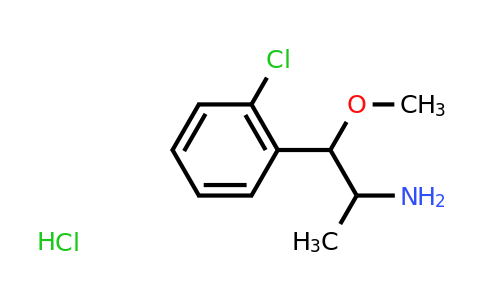 CAS 1803605-09-5 | 1-(2-chlorophenyl)-1-methoxypropan-2-amine hydrochloride