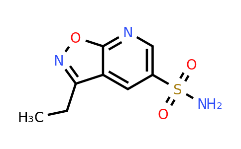 CAS 1803605-30-2 | 3-ethyl-[1,2]oxazolo[5,4-b]pyridine-5-sulfonamide