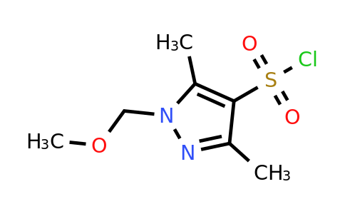 CAS 1803605-48-2 | 1-(methoxymethyl)-3,5-dimethyl-1H-pyrazole-4-sulfonyl chloride