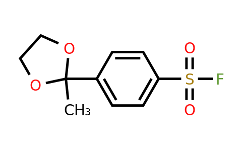 CAS 1803607-43-3 | 4-(2-methyl-1,3-dioxolan-2-yl)benzene-1-sulfonyl fluoride