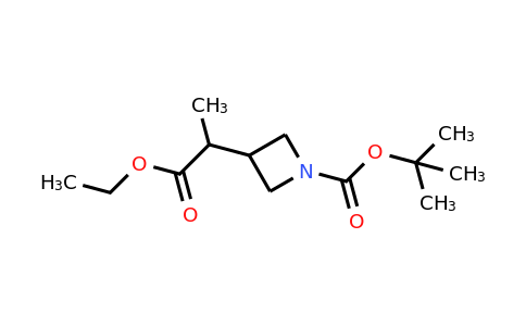 CAS 1803607-60-4 | tert-butyl 3-(1-ethoxy-1-oxopropan-2-yl)azetidine-1-carboxylate