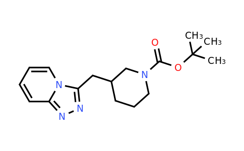 CAS 1803608-11-8 | tert-butyl 3-({[1,2,4]triazolo[4,3-a]pyridin-3-yl}methyl)piperidine-1-carboxylate