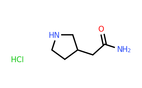 CAS 1803608-15-2 | 2-(pyrrolidin-3-yl)acetamide hydrochloride