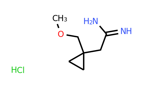 CAS 1803608-29-8 | 2-[1-(methoxymethyl)cyclopropyl]ethanimidamide hydrochloride