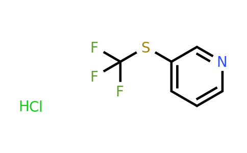 CAS 1803608-70-9 | 3-[(trifluoromethyl)sulfanyl]pyridine hydrochloride