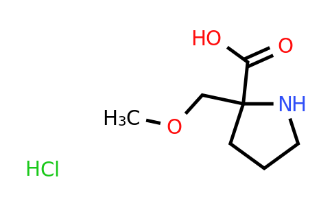 CAS 1803608-83-4 | 2-(methoxymethyl)pyrrolidine-2-carboxylic acid hydrochloride