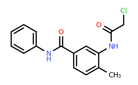 CAS 1803609-27-9 | 3-(2-Chloroacetamido)-4-methyl-N-phenylbenzamide
