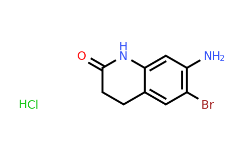 CAS 1803609-51-9 | 7-amino-6-bromo-1,2,3,4-tetrahydroquinolin-2-one hydrochloride