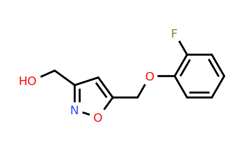 CAS 1803609-62-2 | {5-[(2-fluorophenoxy)methyl]-1,2-oxazol-3-yl}methanol