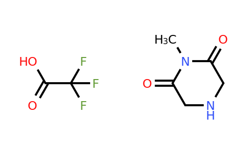 CAS 1803609-86-0 | 1-methylpiperazine-2,6-dione; trifluoroacetic acid