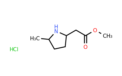 CAS 1803610-46-9 | methyl 2-(5-methylpyrrolidin-2-yl)acetate hydrochloride
