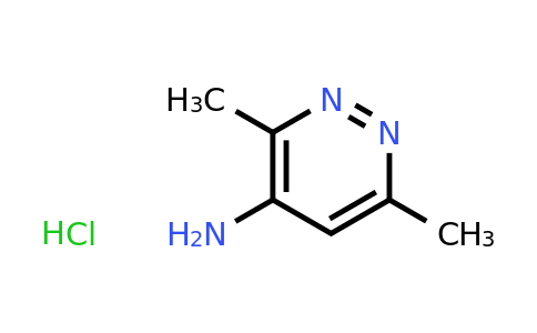 CAS 1803610-59-4 | 3,6-dimethylpyridazin-4-amine hydrochloride