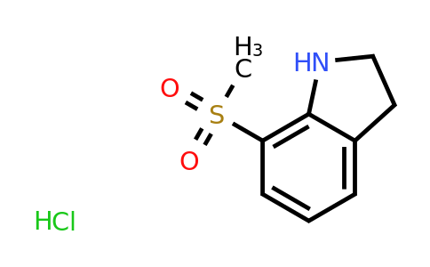 CAS 1803610-64-1 | 7-methanesulfonyl-2,3-dihydro-1H-indole hydrochloride