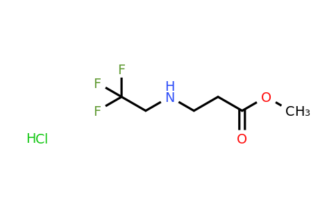 CAS 1803611-20-2 | methyl 3-[(2,2,2-trifluoroethyl)amino]propanoate hydrochloride