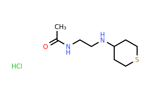 CAS 1803611-37-1 | N-{2-[(thian-4-yl)amino]ethyl}acetamide hydrochloride