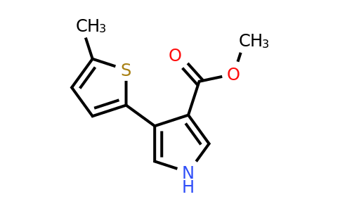 CAS 1803611-72-4 | methyl 4-(5-methylthiophen-2-yl)-1H-pyrrole-3-carboxylate