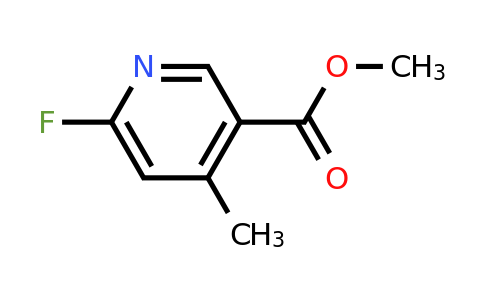 CAS 1803826-73-4 | Methyl 6-fluoro-4-methylpyridine-3-carboxylate