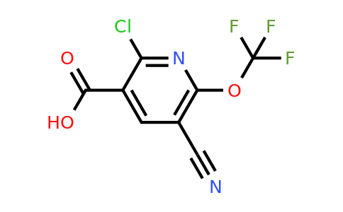 CAS 1803908-70-4 | 2-chloro-5-cyano-6-(trifluoromethoxy)pyridine-3-carboxylic acid