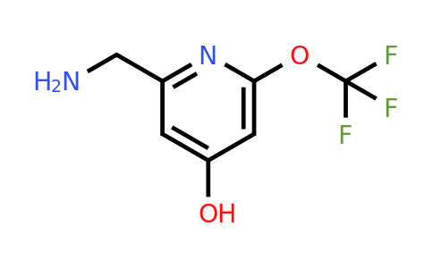CAS 1803971-62-1 | 2-(Aminomethyl)-4-hydroxy-6-(trifluoromethoxy)pyridine