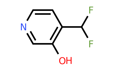 CAS 1803997-29-6 | 4-(Difluoromethyl)pyridin-3-ol