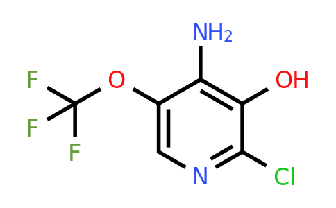 CAS 1804009-24-2 | 4-Amino-2-chloro-5-(trifluoromethoxy)pyridin-3-ol
