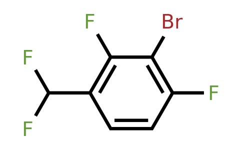 CAS 1804408-83-0 | 2-Bromo-4-(difluoromethyl)-1,3-difluorobenzene