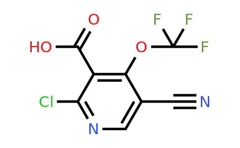 CAS 1804607-96-2 | 2-chloro-5-cyano-4-(trifluoromethoxy)pyridine-3-carboxylic acid