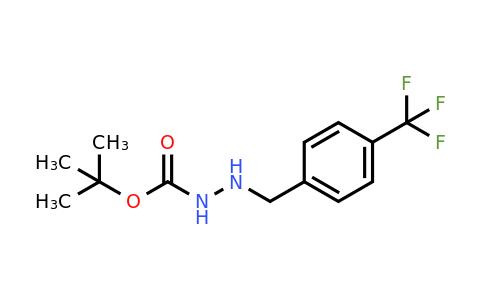 CAS 180462-82-2 | tert-butyl 2-[4-(trifluoromethyl)benzyl]hydrazinecarboxylate