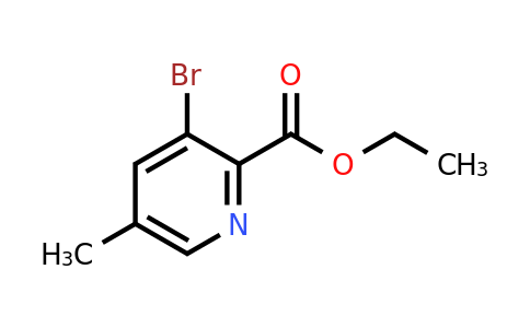CAS 1804864-60-5 | ethyl 3-bromo-5-methyl-pyridine-2-carboxylate