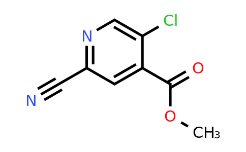 CAS 1804873-42-4 | methyl 5-chloro-2-cyano-pyridine-4-carboxylate