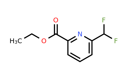 CAS 1804934-02-8 | ethyl 6-(difluoromethyl)pyridine-2-carboxylate