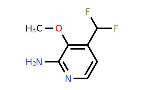 CAS 1805029-25-7 | 4-(difluoromethyl)-3-methoxy-pyridin-2-amine
