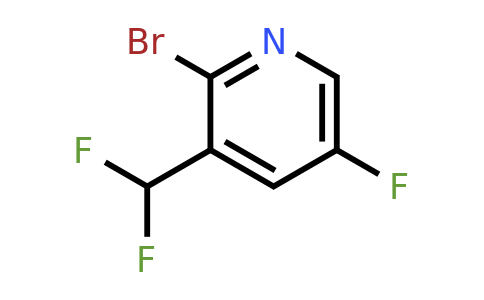 CAS 1805299-80-2 | 2-Bromo-3-difluoromethyl-5-fluoro-pyridine