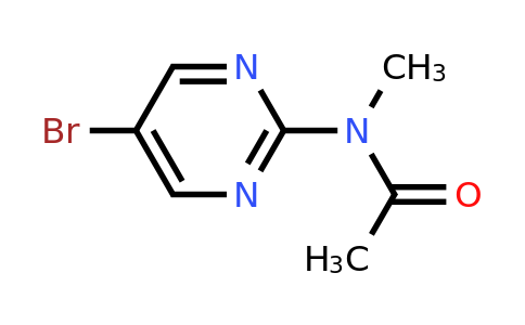 CAS 180530-01-2 | N-(5-Bromopyrimidin-2-yl)-N-methylacetamide