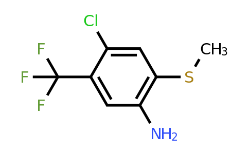 CAS 1805451-74-4 | 4-Chloro-2-(methylthio)-5-(trifluoromethyl)aniline