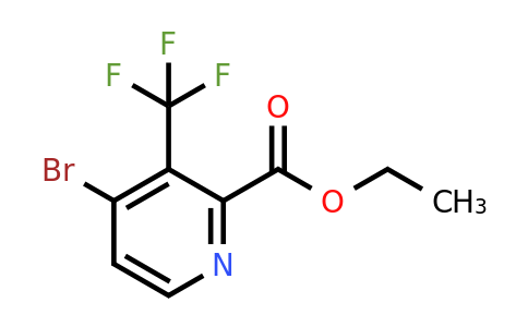 CAS 1805558-95-5 | ethyl 4-bromo-3-(trifluoromethyl)pyridine-2-carboxylate