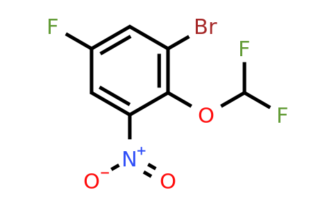 CAS 1805591-69-8 | 1-Bromo-2-difluoromethoxy-5-fluoro-3-nitrobenzene