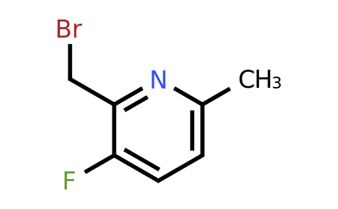 CAS 1805595-06-5 | 2-(bromomethyl)-3-fluoro-6-methyl-pyridine