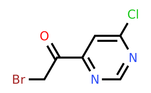 CAS 1805776-46-8 | 2-Bromo-1-(6-chloropyrimidin-4-yl)ethanone